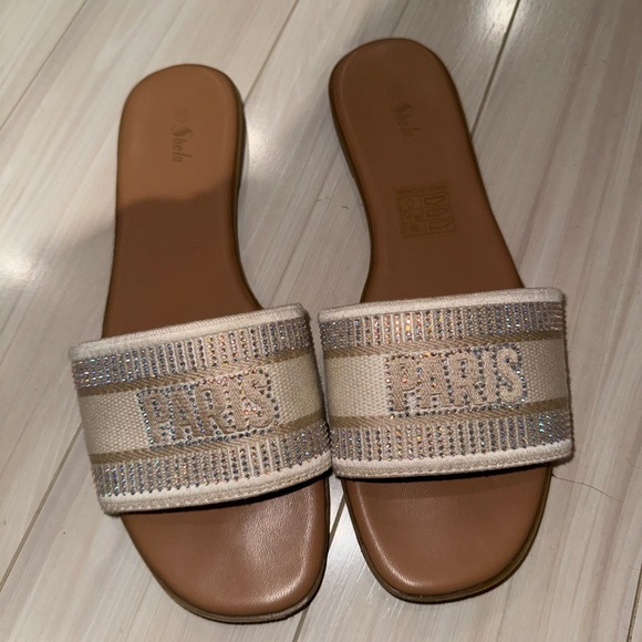 Women’s Slides/ Sandals - Paris rhinestones (10) - Picture 3 of 5